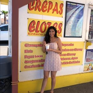 Cotton on floral dress